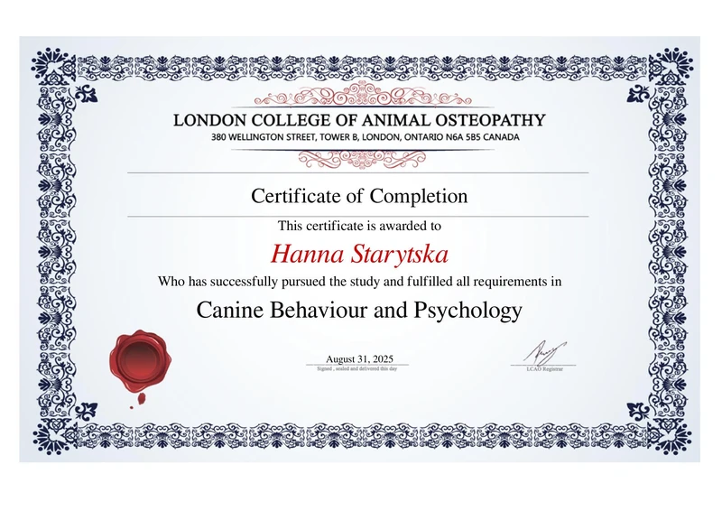 Canine Behaviour & Psychology